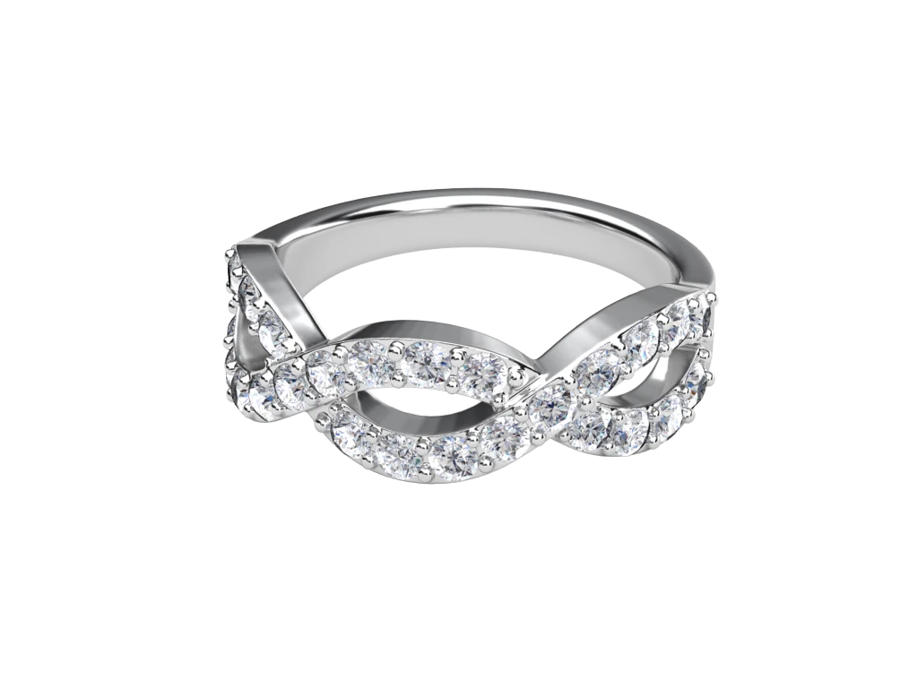 แหวนเพชร Simone Vine