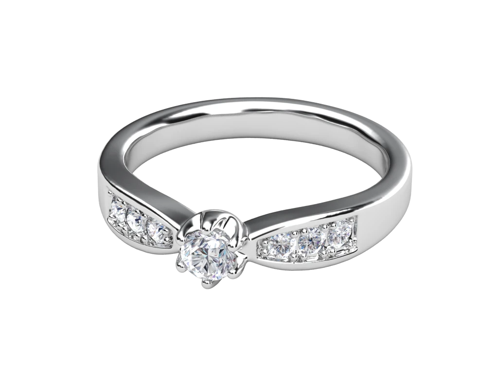 แหวนเพชร Olympe Duo