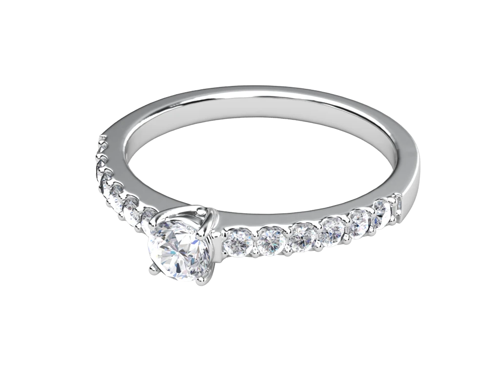 แหวนเพชร Phoebe Pavé