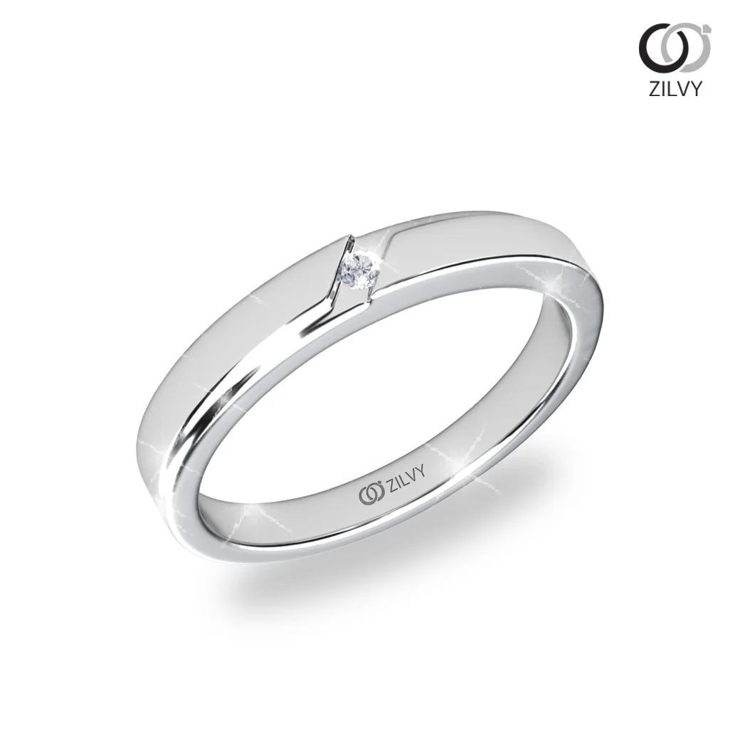 แหวนเพชร Rosalind Bezel