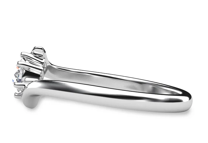 Women's Diamond Ring GR278 - side view