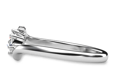 แหวนเพชรผู้หญิง รุ่น GR278 - มุมข้าง