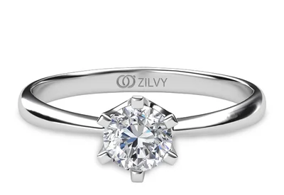 แหวนเพชรผู้หญิง รุ่น GR279 - มุมบน