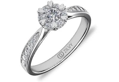 แหวนเพชรผู้หญิง รุ่น GR281 - ภาพเต็ม