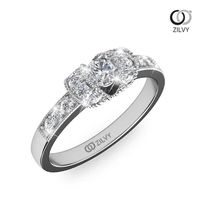 แหวนเพชรผู้หญิง รุ่น GR287 - ภาพเต็ม