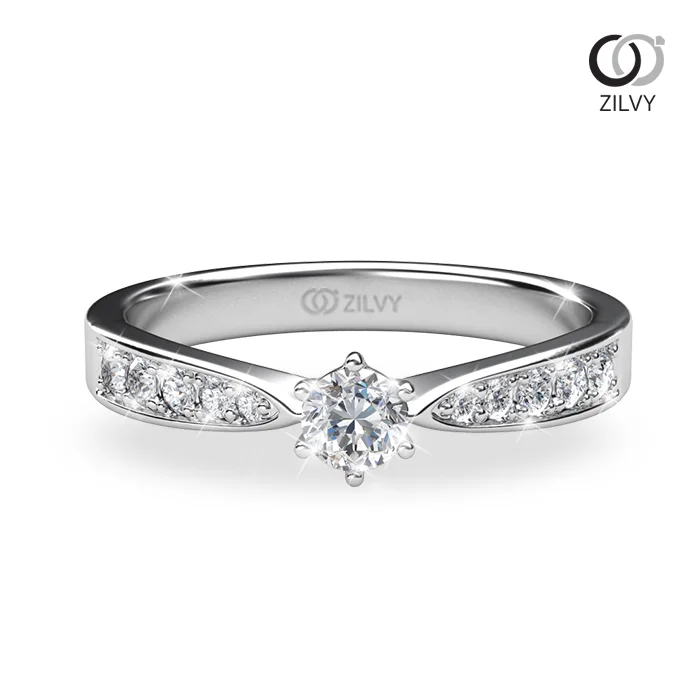 Women's Diamond Ring GR293 - top view