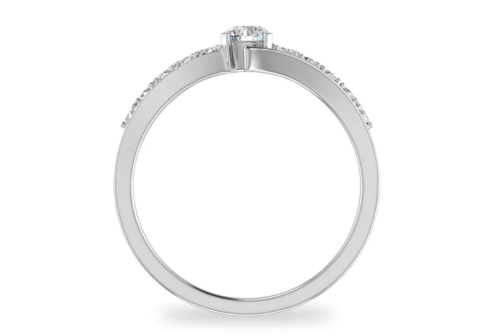 Women's Diamond Ring GR294 - front view