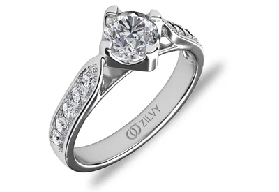 แหวนเพชรผู้หญิง รุ่น GR295 - ภาพเต็ม