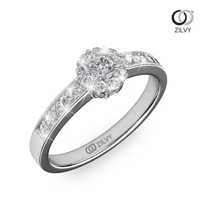 แหวนเพชรผู้หญิง รุ่น GR305 - ภาพเต็ม