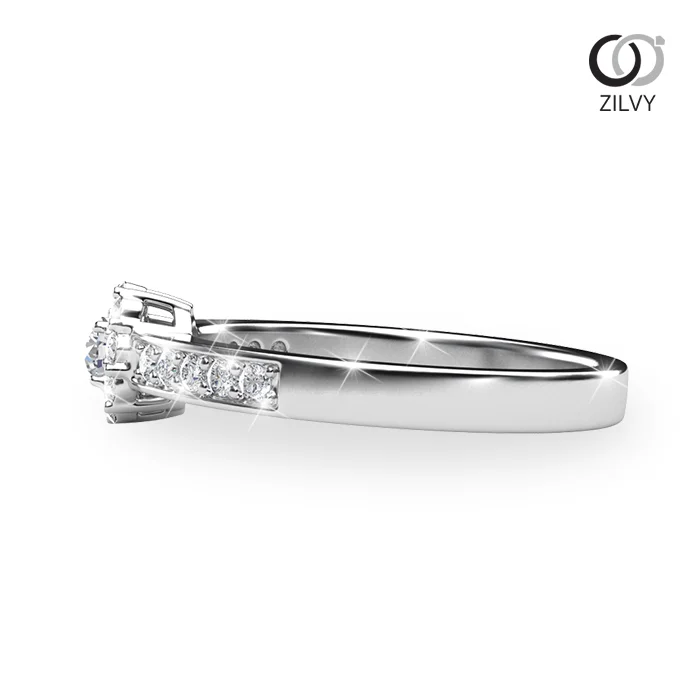Women's Diamond Ring GR305 - side view