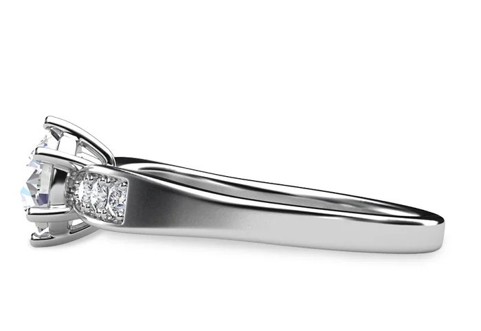 Women's Diamond Ring GR311 - side view