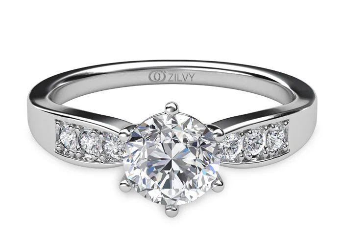 Women's Diamond Ring GR311 - top view
