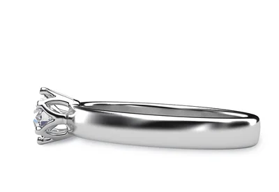 แหวนเพชรผู้หญิง รุ่น GR313 - มุมข้าง