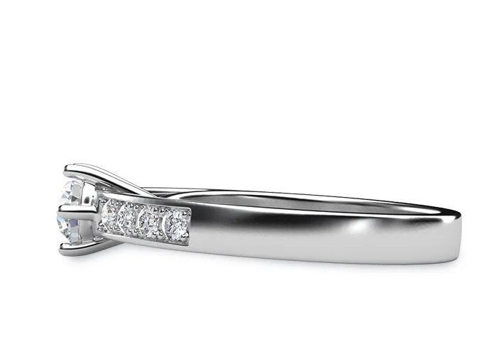 Women's Diamond Ring GR314 - side view