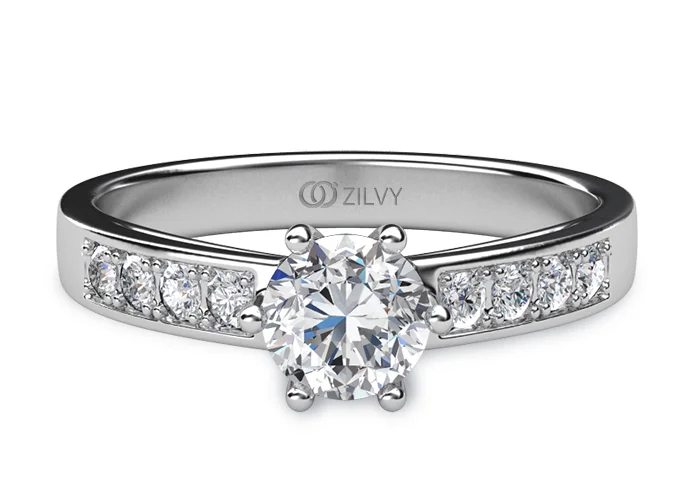 Women's Diamond Ring GR314 - top view