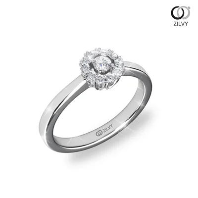 แหวนเพชรผู้หญิง รุ่น GR316 - ภาพเต็ม