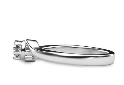 แหวนเพชรผู้หญิง รุ่น GR322 - มุมข้าง