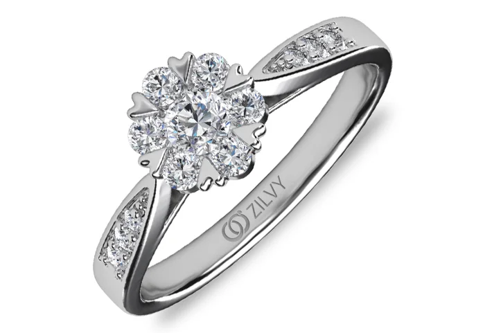 แหวนเพชร Tatiana Cluster