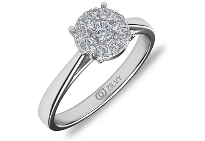 แหวนเพชรผู้หญิง รุ่น GR335 - ภาพเต็ม