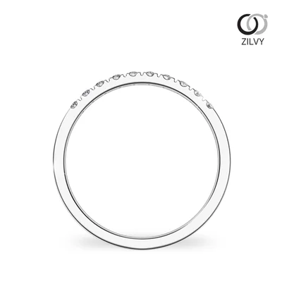 แหวนเพชรผู้หญิง รุ่น GR339 - มุมหน้า