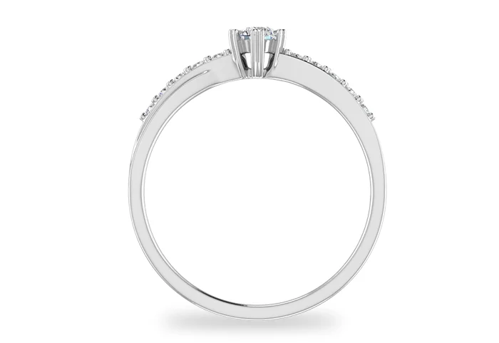 Women's Diamond Ring GR341 - front view
