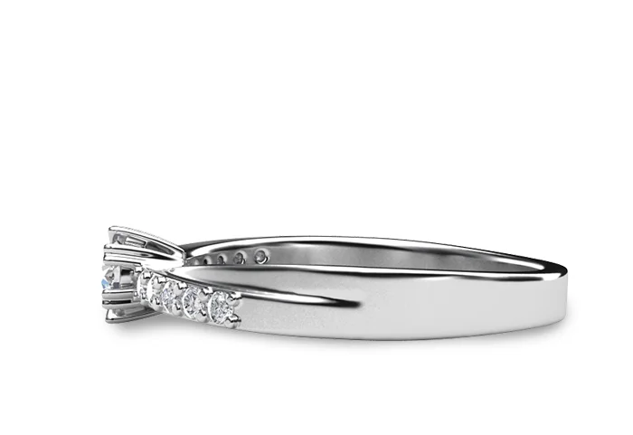 Women's Diamond Ring GR341 - side view