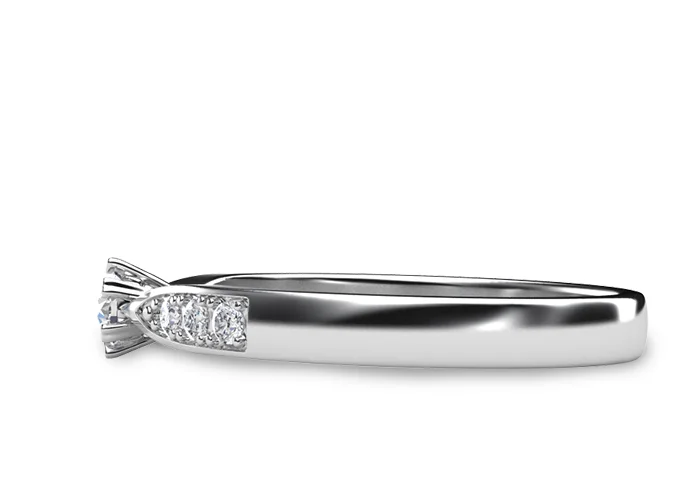 Women's Diamond Ring GR342 - side view