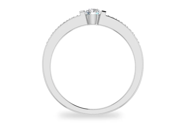 Women's Diamond Ring GR345 - front view