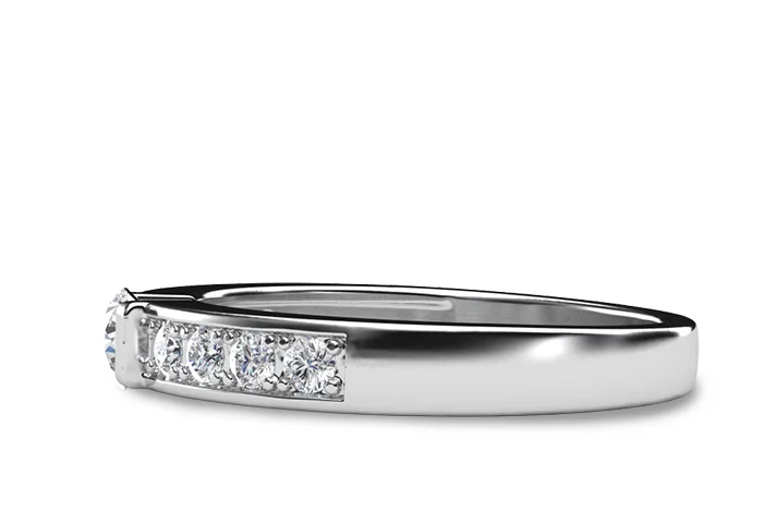 Women's Diamond Ring GR345 - side view