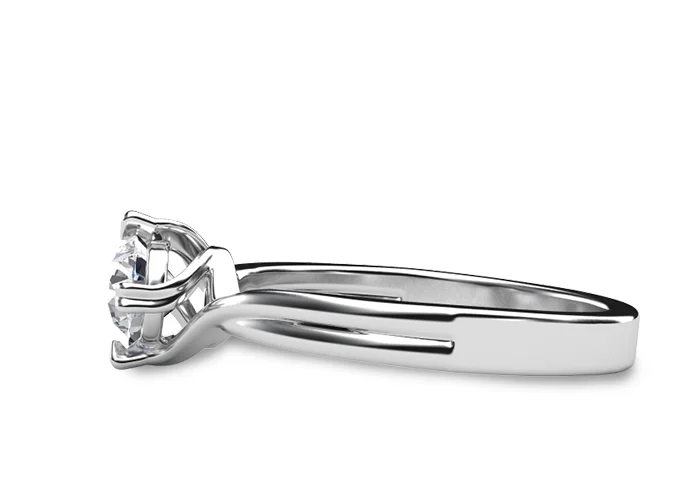 Women's Diamond Ring GR347 - side view