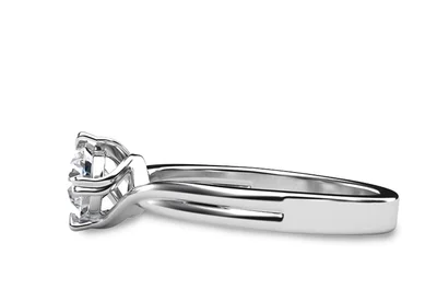 แหวนเพชรผู้หญิง รุ่น GR347 - มุมข้าง