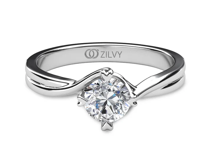 Women's Diamond Ring GR347 - top view