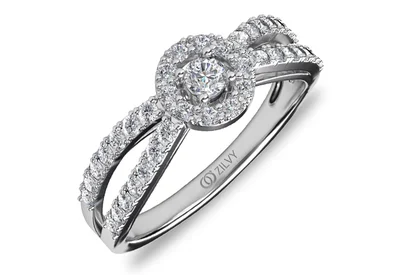 แหวนเพชรผู้หญิง รุ่น GR353 - ภาพเต็ม