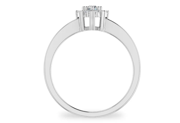 Women's Diamond Ring GR354 - front view