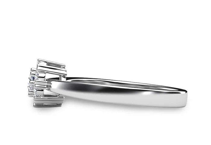 Women's Diamond Ring GR354 - side view