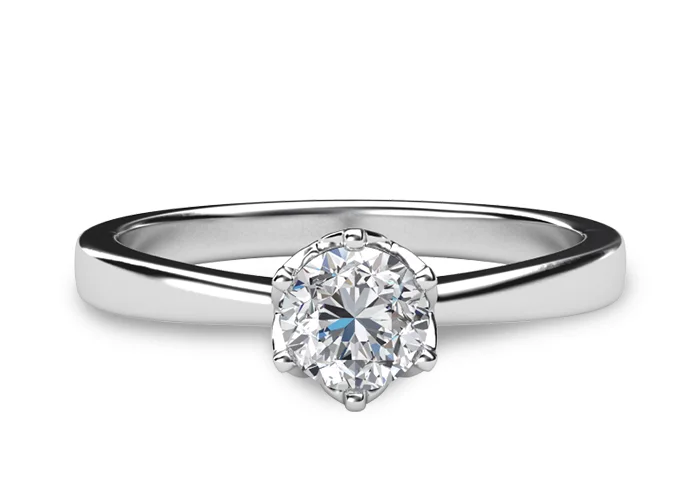 Women's Diamond Ring GR355 - top view