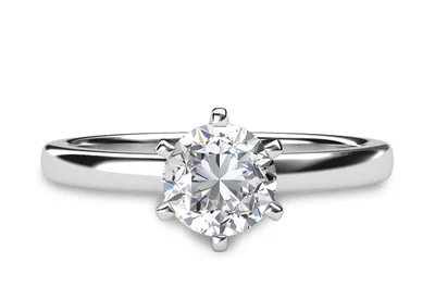 แหวนเพชรผู้หญิง รุ่น GR360 - มุมบน