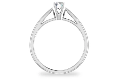 แหวนเพชรผู้หญิง รุ่น GR361 - มุมหน้า