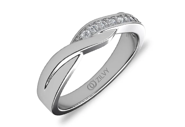 แหวนเพชร Camille Twist