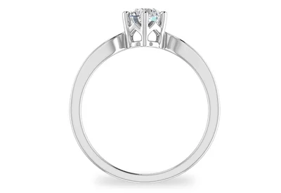 Women's Diamond Ring GR366 - front view