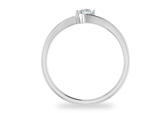 Women's Diamond Ring GR371 - front view
