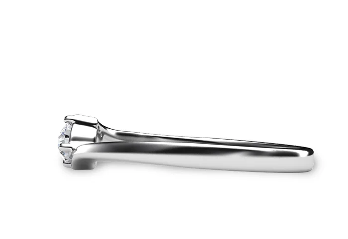 Women's Diamond Ring GR371 - side view