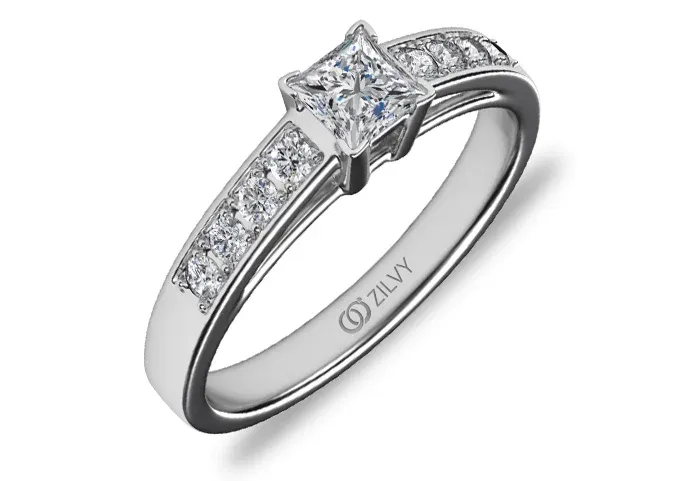 แหวนเพชร Dahlia Duo