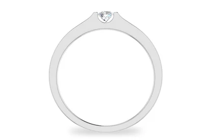 แหวนเพชรผู้หญิง รุ่น GR383 - มุมหน้า