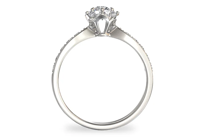 Women's Diamond Ring GR384 - front view