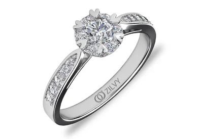 แหวนเพชรผู้หญิง รุ่น GR386 - ภาพเต็ม