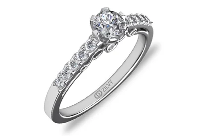 แหวนเพชรผู้หญิง รุ่น GR387 - ภาพเต็ม