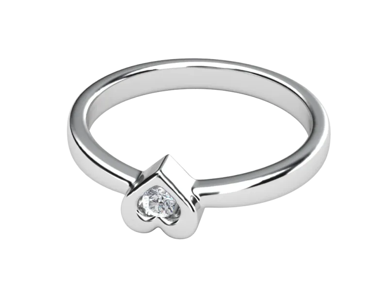 แหวนเพชร Lilac Solitaire