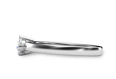 แหวนเพชรผู้หญิง รุ่น GR398 - มุมข้าง