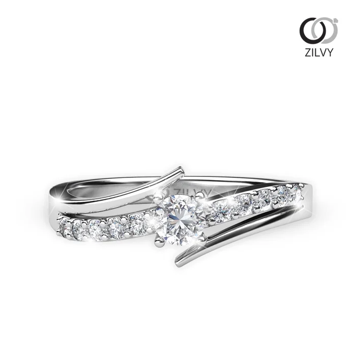 Women's Diamond Ring GR399 - top view